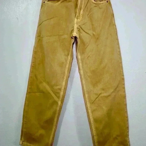 59. Zara New boys Pastel orange flared jeans these are from size 11-12 - Picture 2 of 8